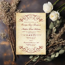 Recherche de parchemin invitations Vintage