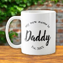 Zoek naar vaderschap mokken Dad to be
