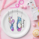 Recherche de ballet assiettes en papier Fête d'anniversaire de ballet