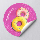 Recherche de donuts autocollants Girl