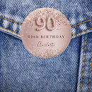 Recherche de anniversaire 90 badges Élégant