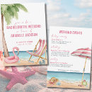Recherche de tropical cocktail invitations Bride