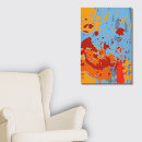 Recherche de toile orange Pour eux