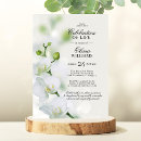 Recherche de orchidée blanche invitations Célébration
