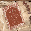 Recherche de terracotta baby shower invitations Floral