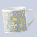 Recherche de fleurs bleues jaunes tasses Pour tous