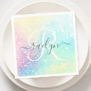 Zoek naar pastelkleurige servetten For her