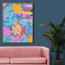 Zoek naar paarse bloemen kunst Contemporary
