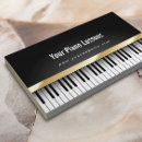 Recherche de leçons de piano cartes visite Musique