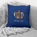 Recherche de couronne royale coussins Roi