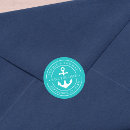 Recherche de turquoise autocollants Enregistrer la date