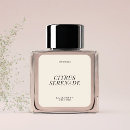 Zoek naar parfum etiketten Productlabel
