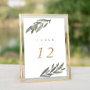 Recherche de mariage table cartes Verdure