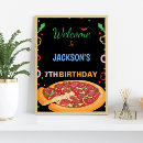 Recherche de pizza fête posters Pour enfants