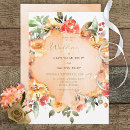 Recherche de rose pêche mariage invitations Fleurs roses
