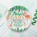 Recherche de beach baby shower assiettes Été