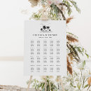 Recherche de mariage plans tables Noir et blanc