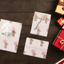 Recherche de baby shower fille papier cadeau Ours en peluche