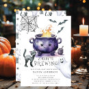 Recherche de chaudron de sorcière invitations Future maman