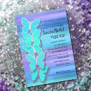Recherche de bleu turquoise bar bat mitzvah invitations Violet