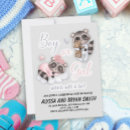 Recherche de cute gender reveal invitations Bébé