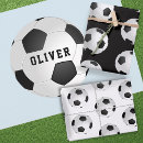Recherche de ballon football papier cadeau Balle