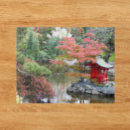 Recherche de paysages japonais puzzles Étang de jardin