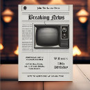 Recherche de vieux journal invitations Vintage