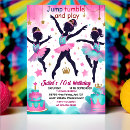 Recherche de gymnastique de filles invitations Violet