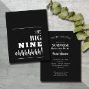 Recherche de black and white anniversaire invitations Moderne