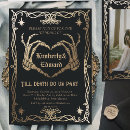 Recherche de elegant halloween mariage invitations Gothique