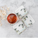 Zoek naar tropische eilanden onderzetters Palmbomen