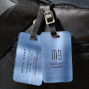 Recherche de metal luggage tags Monogrammé