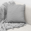 Recherche de pois gris et blanc coussins Chic