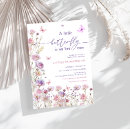 Recherche de papillon lilas pourpre invitations Élégant