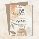 Zoek naar fall in love uitnodigingen Herfst bruidsdouche