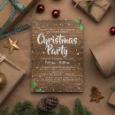 Recherche de business noël invitations Rustique