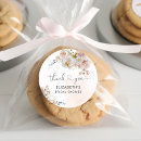 Recherche de floral bridal shower autocollants Merci