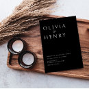 Recherche de sophistiqué mariage invitations Moderne