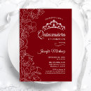 Recherche de princess quinceanera invitations Élégant