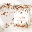 Recherche de fall shower invitations Moderne