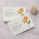 Recherche de fleurs orange cartes visite Pour elle