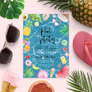 Recherche de anniversaire piscine de cartes invitations Moderne