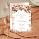 Recherche de fall floral bridal shower invitations Calligraphie