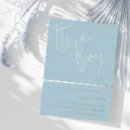 Recherche de argent bleu invitations Baby