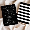 Recherche de vintage de style mariage invitations Pour elle