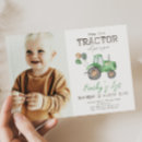 Zoek naar tractor birthday uitnodigingen Boy