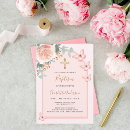 Recherche de papillon baptême invitations Croix d'or