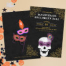Recherche de masquerade halloween invitations Balle