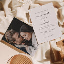 Recherche de couple mariage invitations Noir et blanc
